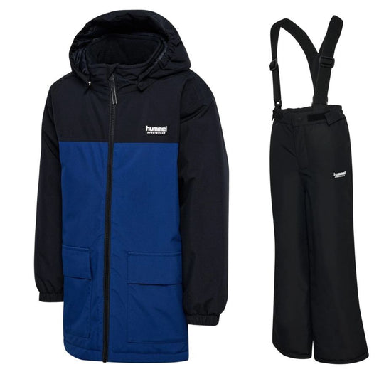 Hummel hmlJR Block WP 8K/10K set, mörkblå/svart, junior