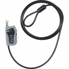 Abus Combiloop 205/200, Vajerlås, Svart
