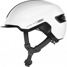 Abus Hud-Y, Cykelhjälm, Vit