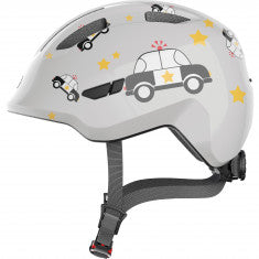 Abus Smiley 3.0, Cykelhjälm, Junior, Grey Police