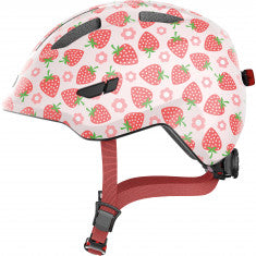 Abus Smiley 3.0 LED, Cykelhjälm, Junior, Rose Strawberry