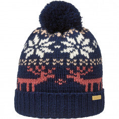 Cairn Mae, mössa, junior, terracotta jacquard