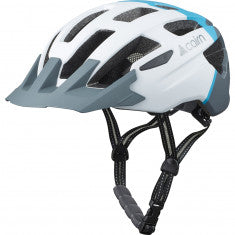 Cairn Prism XTR II, Cykelhjälm, Vit/Blå
