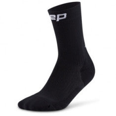 CEP Core Run Socks Mid Cut 5.0, löparstrumpor, herr, svart
