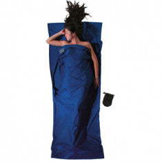 Cocoon TravelSheet, Sovsäck, ultramarinblå