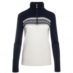 Dale of Norway Dalestølen, Sweater, Dam, Mörkblå/Vit