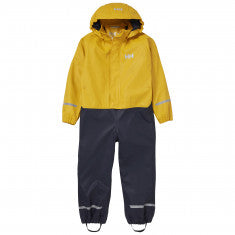Helly Hansen Bergen Fleece PU, Regndräkt, Barn, Gul