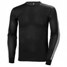 Helly Hansen Dry Stripe Crew, Herr, Svart