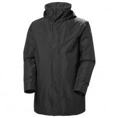 Helly Hansen Dubliner Insulated Long, Regnjacka, Herr, Svart