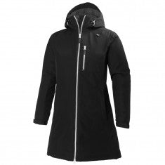 Helly Hansen Long Belfast Vinterjacka, Dam, Svart