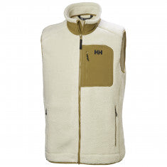 Helly Hansen Panorama Pile Block, Fleeceväst, Herr, Beige