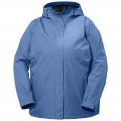 Helly Hansen Seven J Plus, Regnjacka, Dam, blå