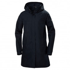 Helly Hansen Aden Long, Regnkappa, Dam, Navy
