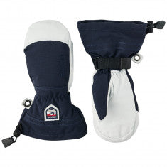 Hestra Army Leather Heli Ski, Skidvantar, Junior, Navy