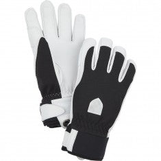 Hestra Army Leather Patrol Skidhandskar, Dam, Svart