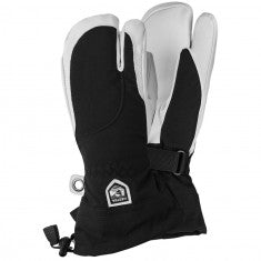Hestra Heli Ski, 3-Finger Skidhandskar, Dam, Svart