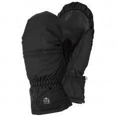 Hestra Primaloft Leather Skidvantar, Dam, Svart