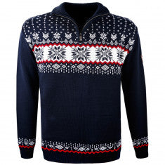 Kama Erik Merino Sweater, Herr, Navy