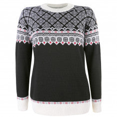 Kama Frida Merino Sweater, Dam, Svart