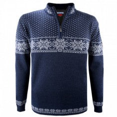 Kama Thor Merino Sweater, Herr, Navy