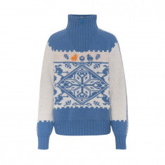 Kari Traa Saga Knit, Tröja, Dam, Blå