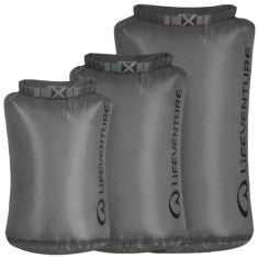 Lifeventure Ultralight Dry Bag Multipack, grå