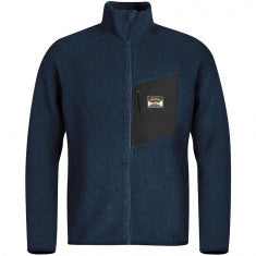 Lundhags Flok Wool Ms Pile, mellanlager, herr, blå