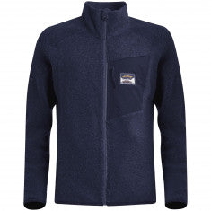 Lundhags Flok Wool Ws Pile, dunjacka, dam, blå