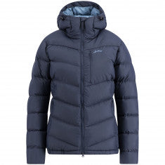 Lundhags Fulu Down Hooded Jacket, dunjacka, dam, blå