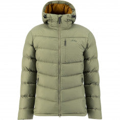 Lundhags Fulu Down Hooded Jacket, dunjacka, dam, grön