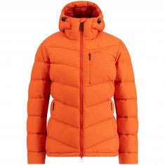 Lundhags Fulu Down Hooded Jacket, dunjacka, dam, orange