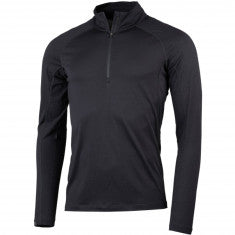 Lundhags Gimmer Merino Lt Ms 1/2 Zip, mellanlager, herr, svart