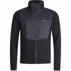 Lundhags Padje Merino Block Hoodie, mellanlager, herr, svart