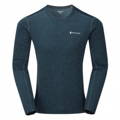 Montane Dart Long Sleeve T-Shirt, herr, mörkblå