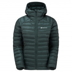 Montane F Anti-Freeze Hoodie, dunjacka, dam, mörkgrön