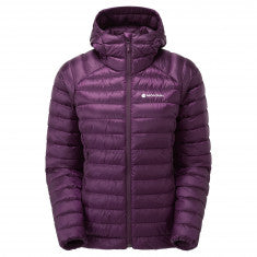 Montane F Anti-Freeze Hoodie, dunjacka, dam, mörklila