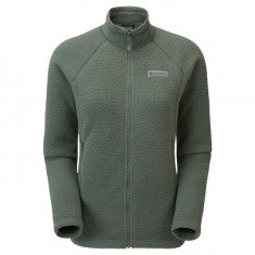 Montane F Chonos Jacket, fleecejacka, dam, grön
