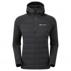 Montane F Composite Hoodie, dunjacka, dam, svart