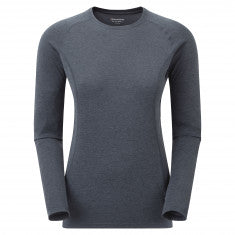 Montane F Dart Long Sleeve T-Shirt, dam, blå