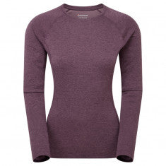 Montane F Dart Long Sleeve T-Shirt, dam, lila