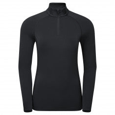 Montane F Dart Xt Zip Neck, dam, svart