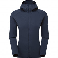 Montane F Protium Hoodie, fleecetröja, dam, blå