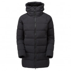 Montane F Tundra Hoodie, dunjacka, dam, svart