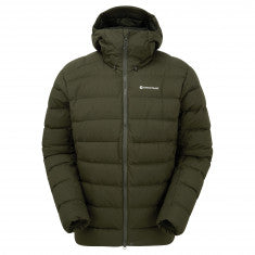 Montane Resolve Xt Hoodie, dunjacka, herr, grön