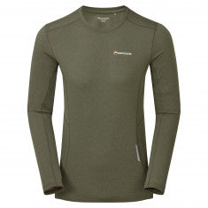 Montane Sabre Long Sleeve T-Shirt, underställströja, herr, grön