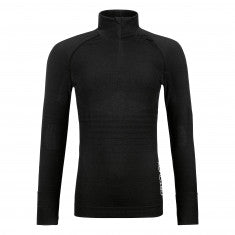 Ortovox 230 Competition Zip Neck, Dam, Svart