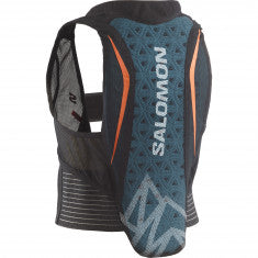 Salomon Flexcell Pro JR, Ryggskydd, Junior, Svart/Röd