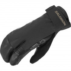 Salomon QST Paw GTX U, 3-fingervantar, Svart