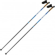 Salomon S/MAX Carbon Click, Längdstavar, Blå