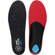 Sidas 3feet Eco Warm Low, Innersula, Svart/Röd